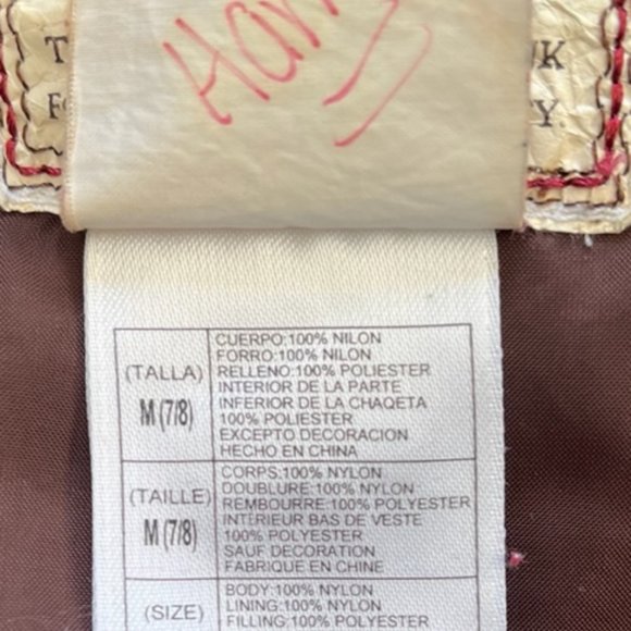 Pirates of the Caribbean At World’s End Weatherproof Puff Jacket Kids Medium 7/8 - Picture 8 of 10